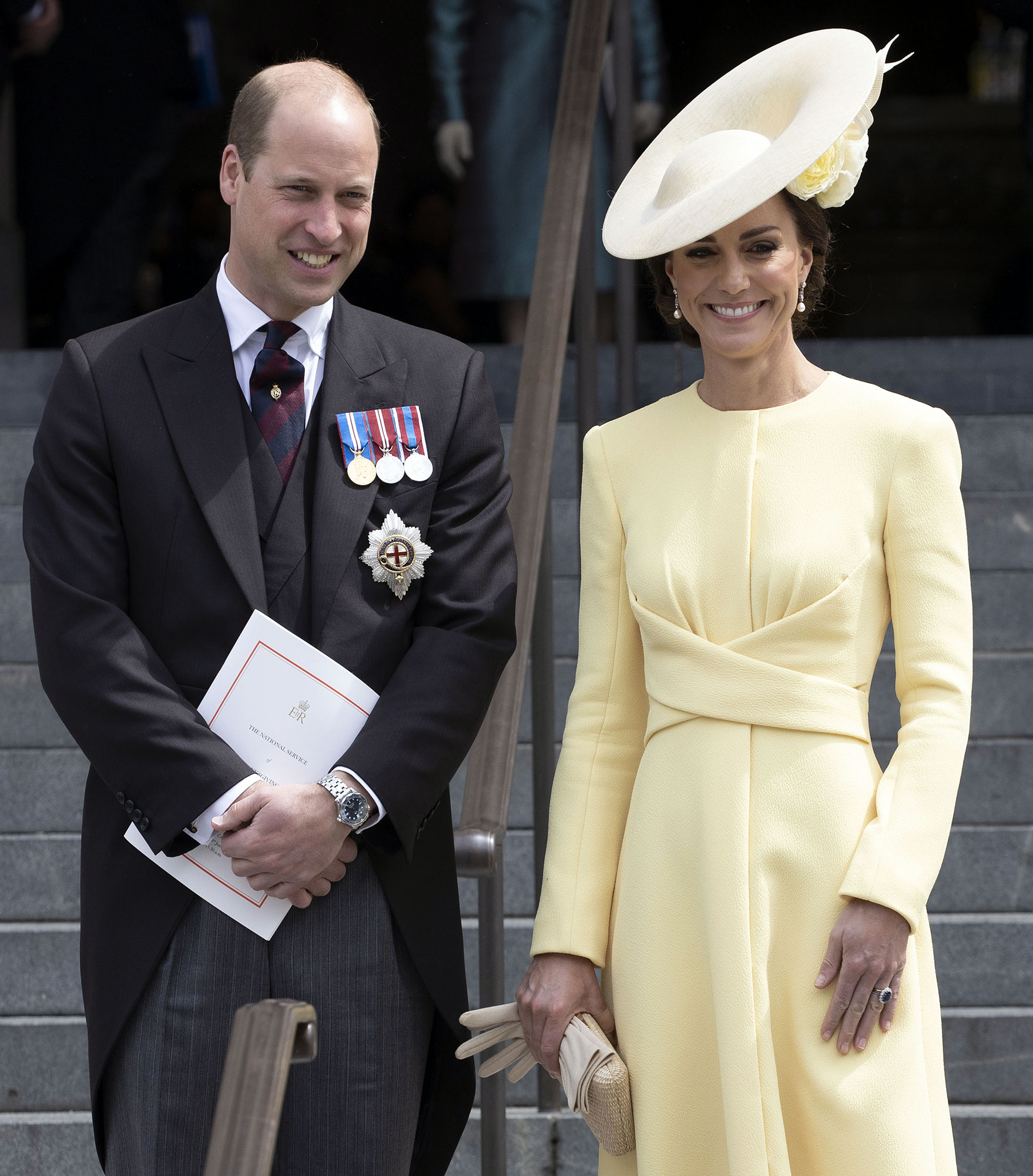 salut Løse spektrum Prince William, Kate Middleton Take Kids to School Orientation: Pic