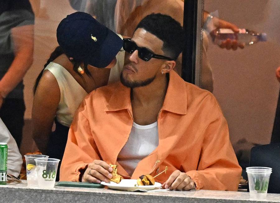 Kendall Jenner Kisses Boyfriend Devin Booker at the US Open After Rekindling Their Romance 2