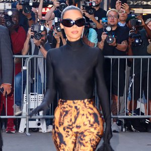 Kim Kardashian Tiger Pantaboots GMA Good Morning America