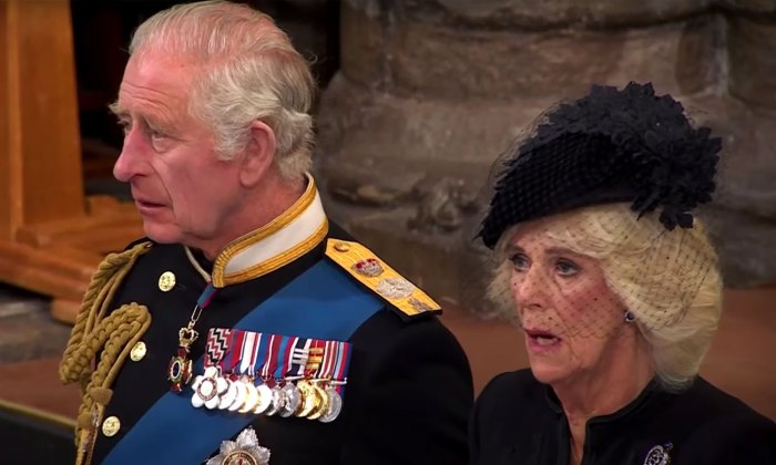 King Charles Cries as 'God Save the King' Plays at Funeral