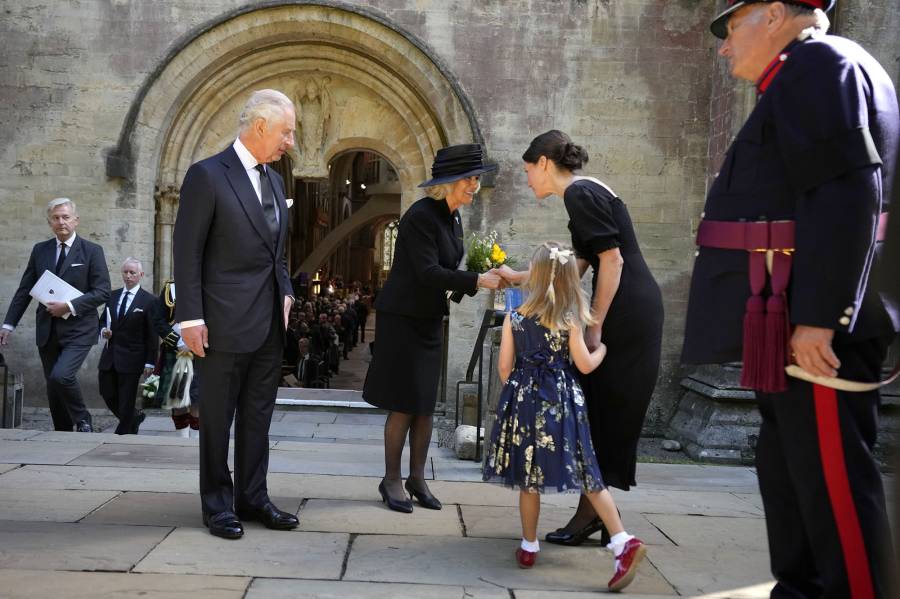 King Charles III Completes UK Tour in Wales With Queen Consort Camilla 08