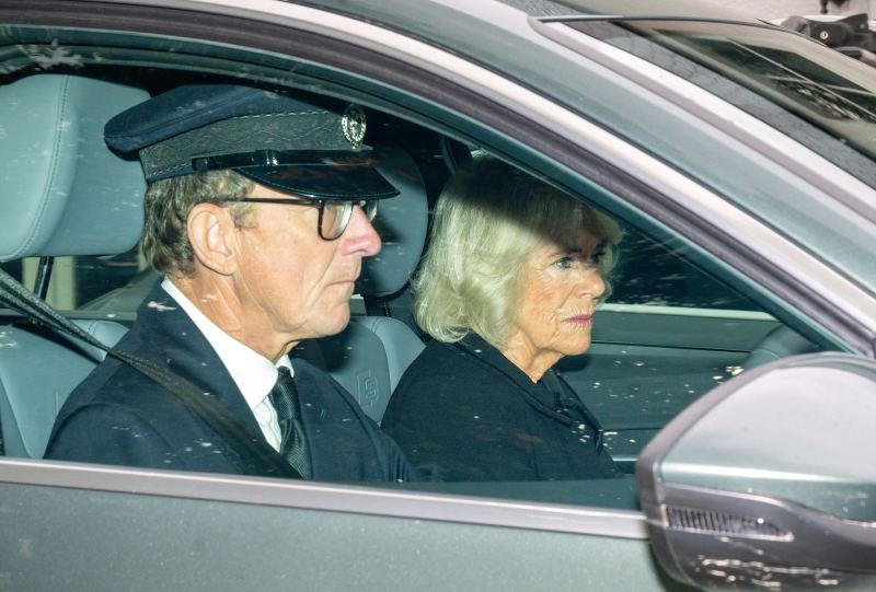 King Charles Spotted Leaving Scotland With Camilla After Queen Elizabeth II Death