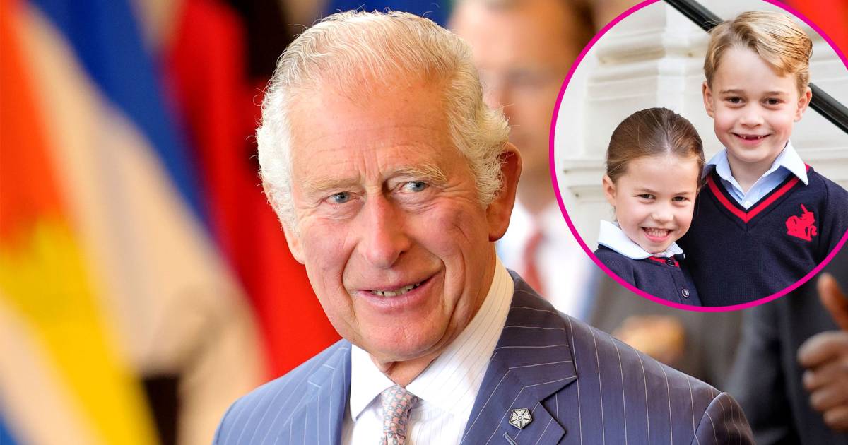 King Charles III’s Sweet Moments With His Grandchildren: Photos