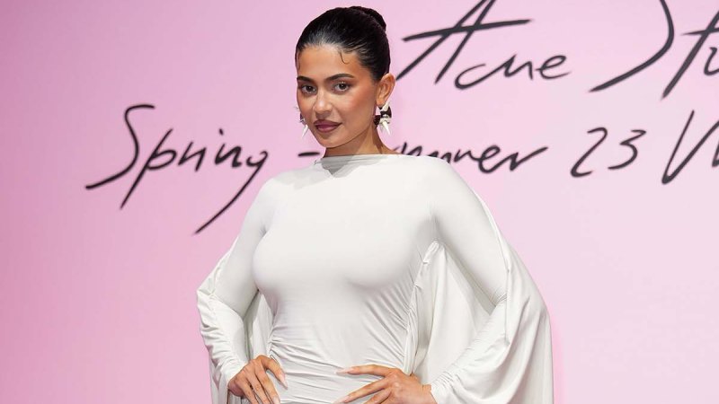 Kylie Jenner Looks Angelic in White at Paris Fashion Week: Pics | Us Weekly Kylie Jenner Looks Angelic in White at Paris Fashion Week: Pics | Us Weekly
