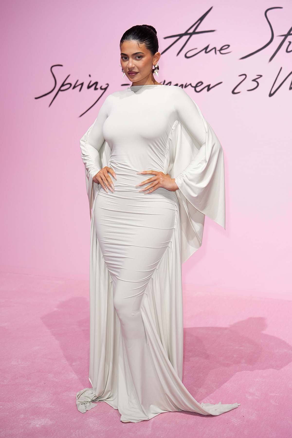 Zendaya Wows in White Dress in Paris for Louis Vuitton Fashion