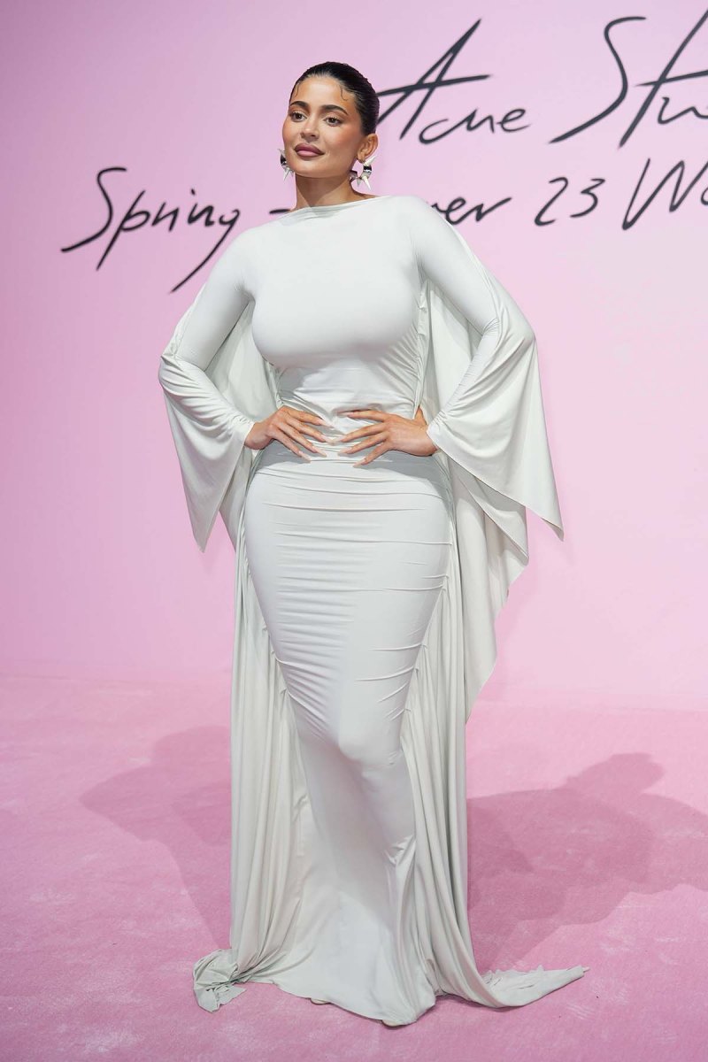 Kylie Jenner Wows in White