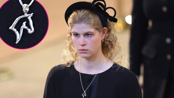 Lady Louise Windsor Wore Horse Necklace to Queen Elizabeth II's Vigil in Honor of Their Shared Passion