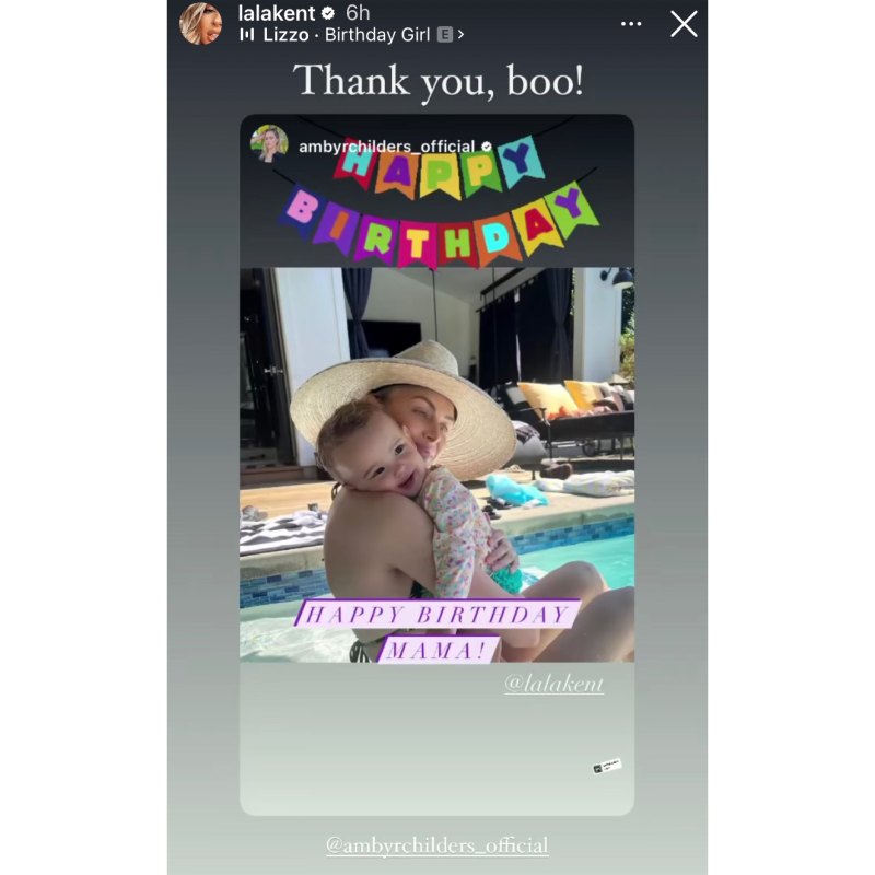 Lala Kent Receives Sweet Birthday Wishes From Randall Emmett's Ex-Wife Ambyr Childers