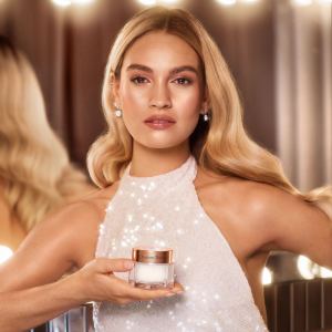 Lily James Is the 1st-Ever Face of Charlotte Tilbury Magic Cream
