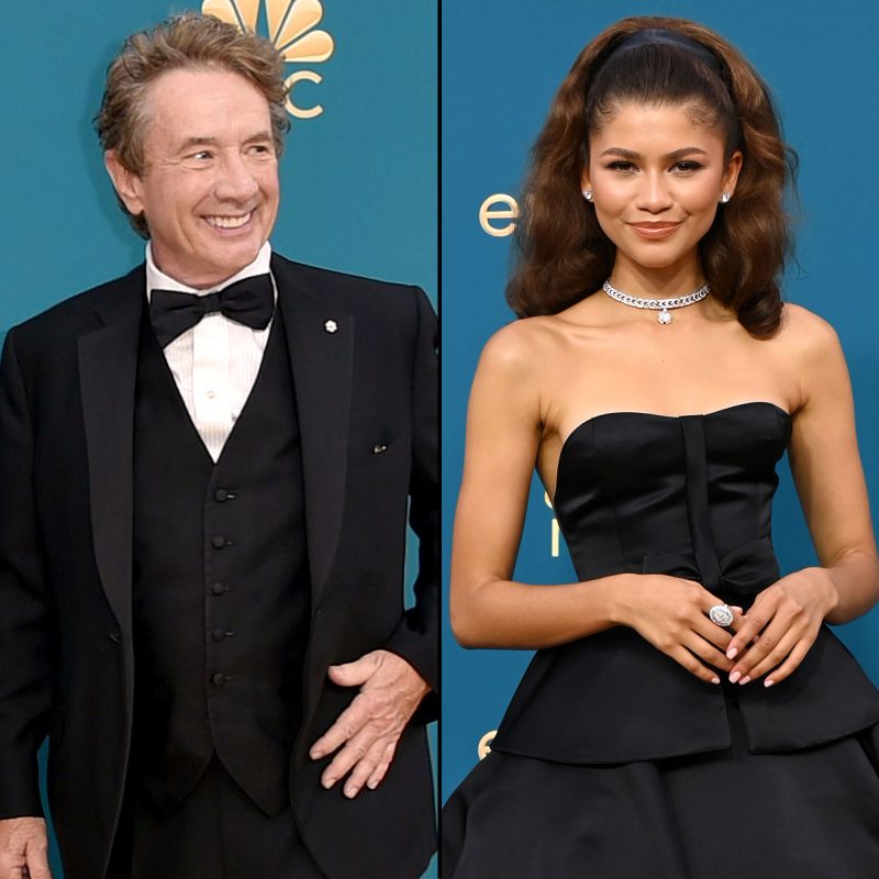 Martin Short Told Zendaya She Looked Beautiful What You Didn't See On TV Emmys 2022