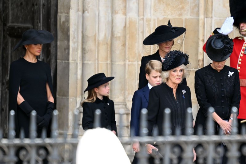 Megan Markle Distanced from Royal Family at Queen's Funeral