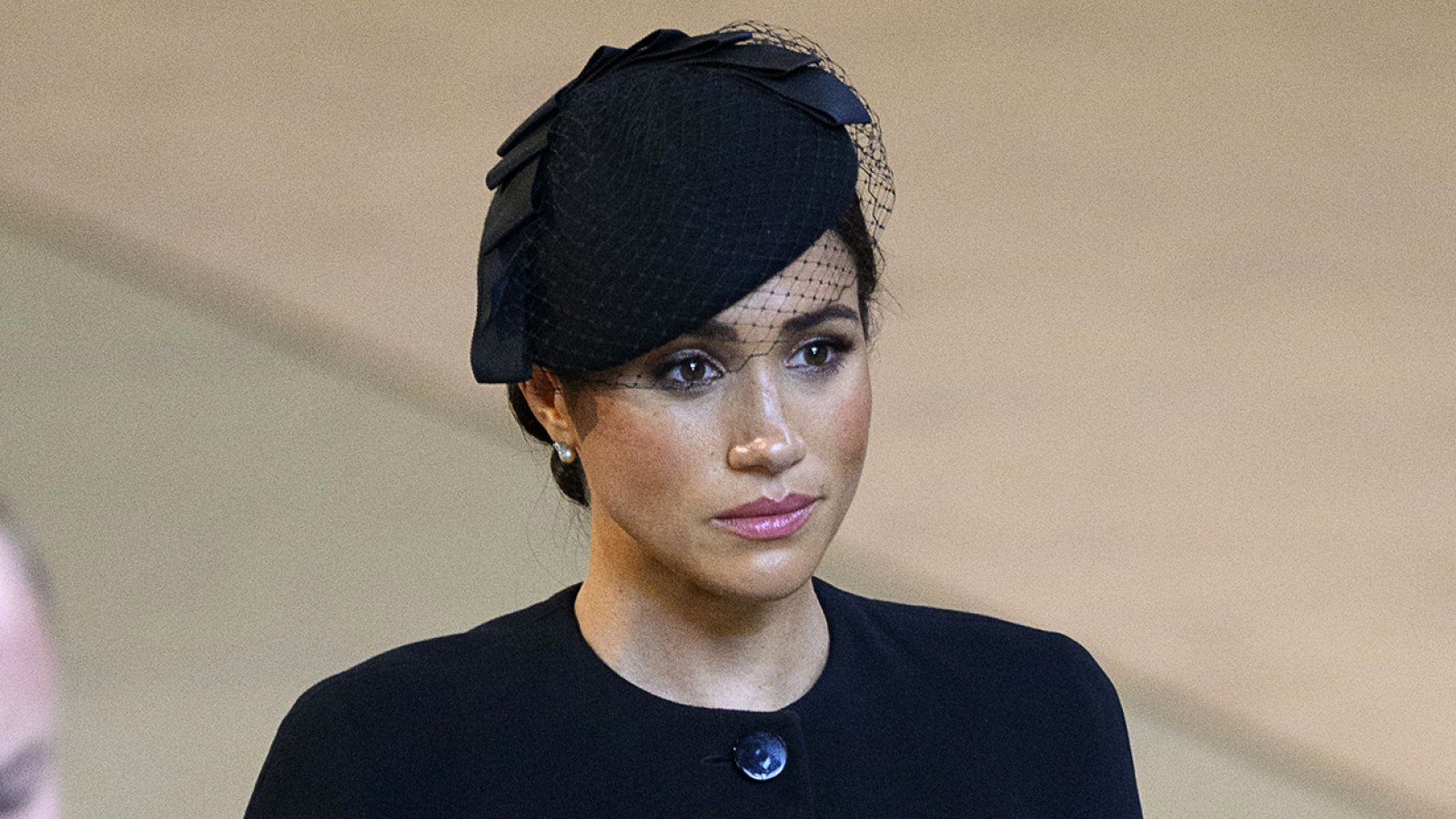 Meghan Markle Wears Pearl Earrings From Queen Elizabeth II to Late Monarch's Westminster Hall Service