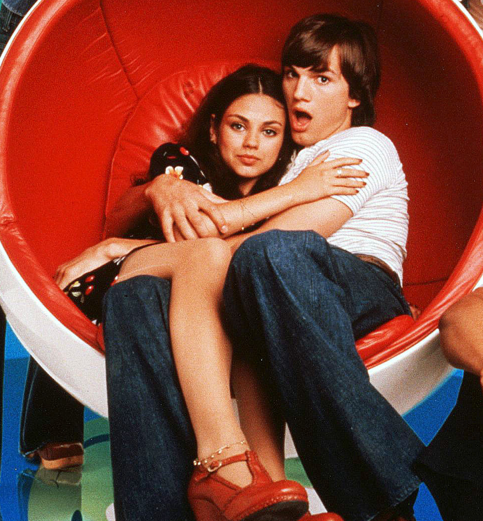 Mila Kunis Thinks It's 'B.S.' That Her and Ashton Kutcher's Characters Are Still Together on 'That '90s Show'