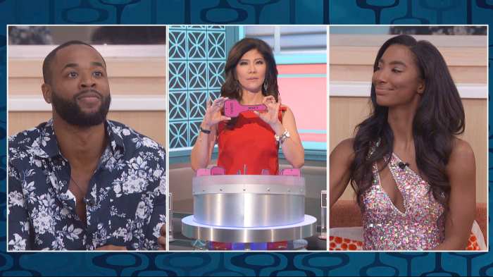 Monte Taylor, Julie Chen Moonves and Taylor Hale Big Brother Season 24 Winner Taylor Hale on Her Historic Win