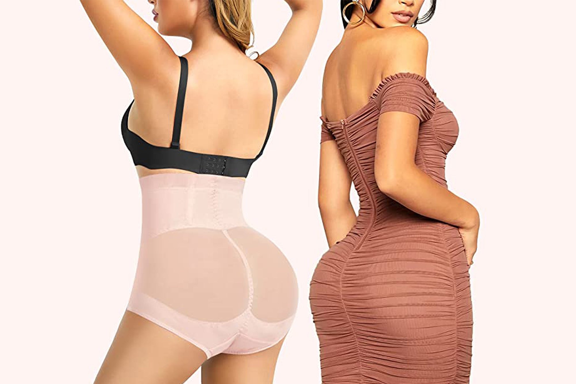 High Compression Tummy Control Body Shaper with Butt France