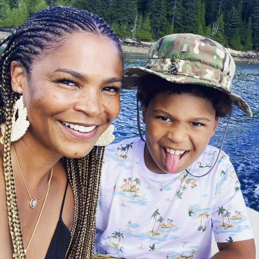 Nia Long's Family Album With Ime Udoka, Sons Massai and Kenz: Photos
