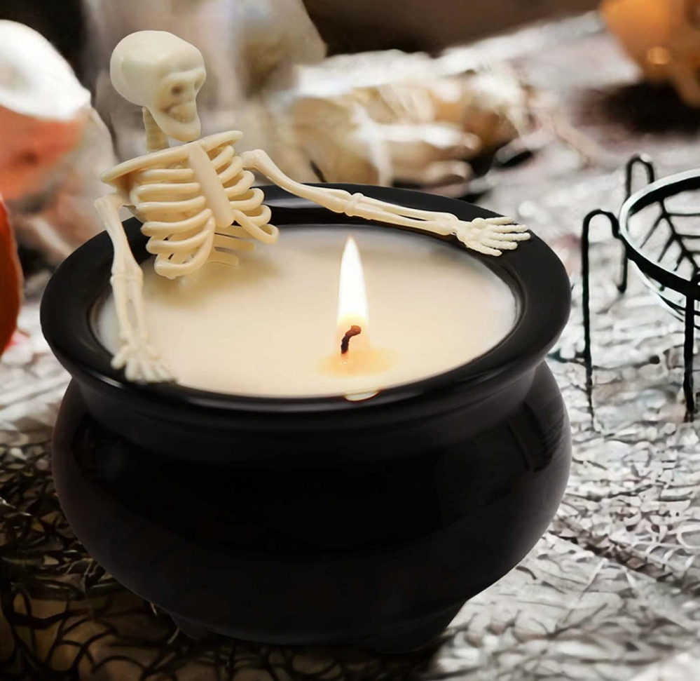 ORIENTAL CHERRY Halloween Skeleton Candle