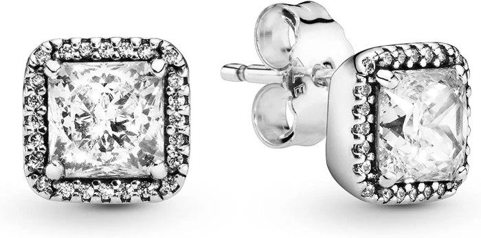 Pandora Jewelry Timeless Elegance Stud Cubic Zirconia Earrings