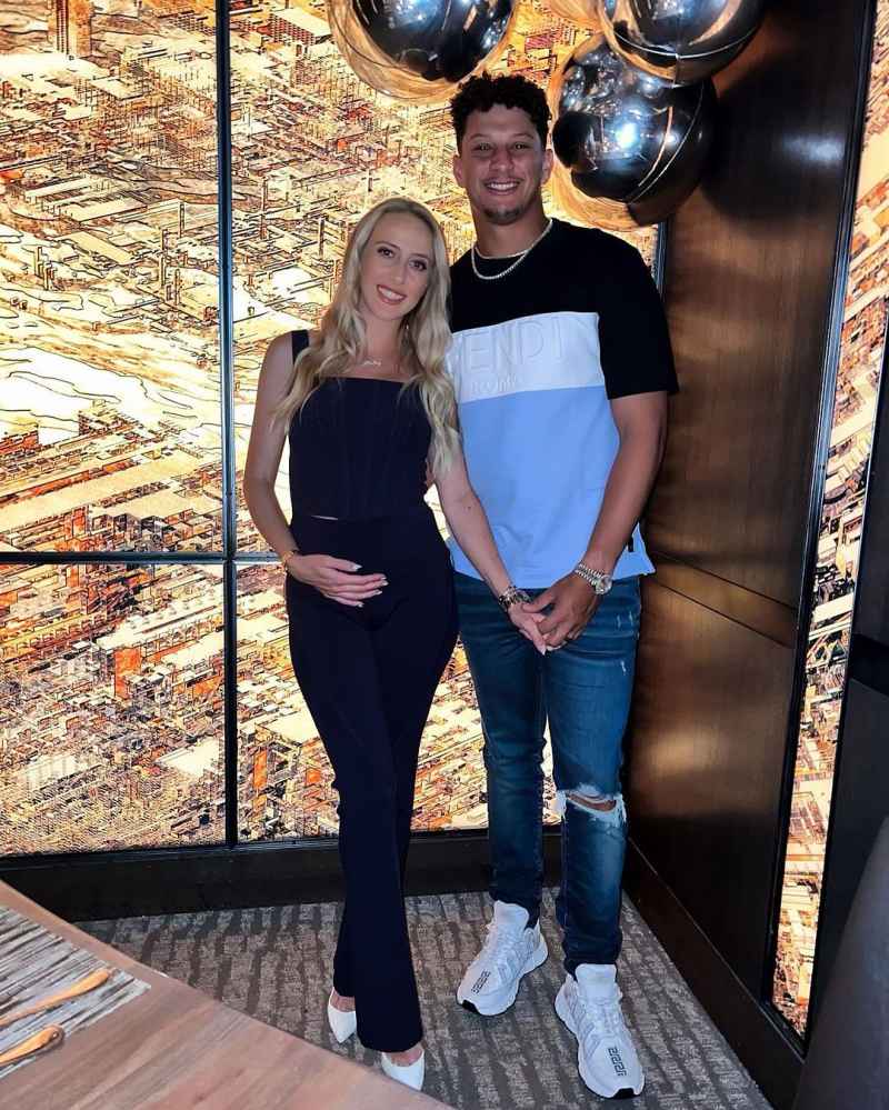 Patrick Mahomes Wife Brittany Matthews Baby Bump Album Ahead of 2nd Child