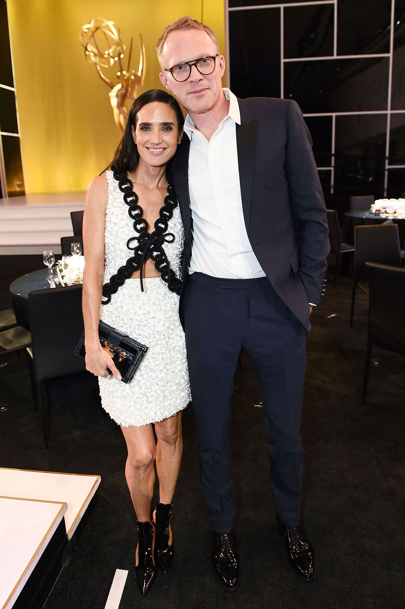 Paul Bettany and Jennifer Connelly 2021 Best Emmys Couple Style Moments