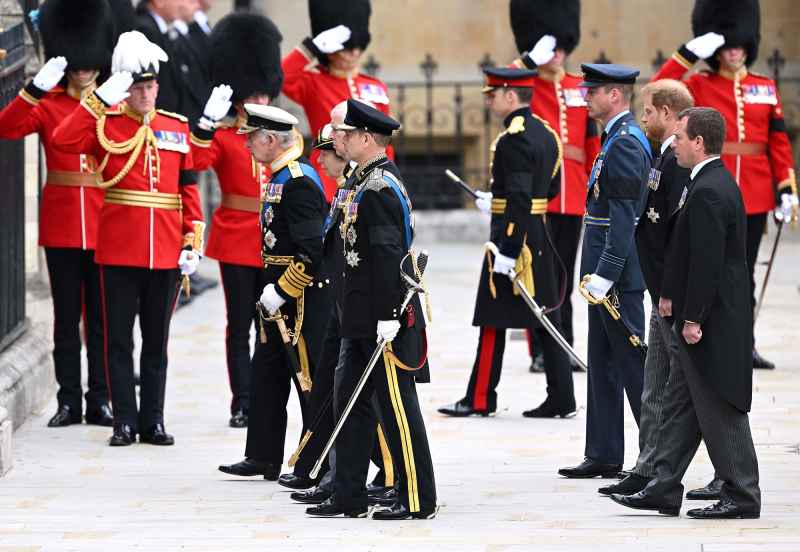 Prince Harry Does Not Wear Military Uniform to Queen Elizabeth II's Funeral Despite Decade of Service 1