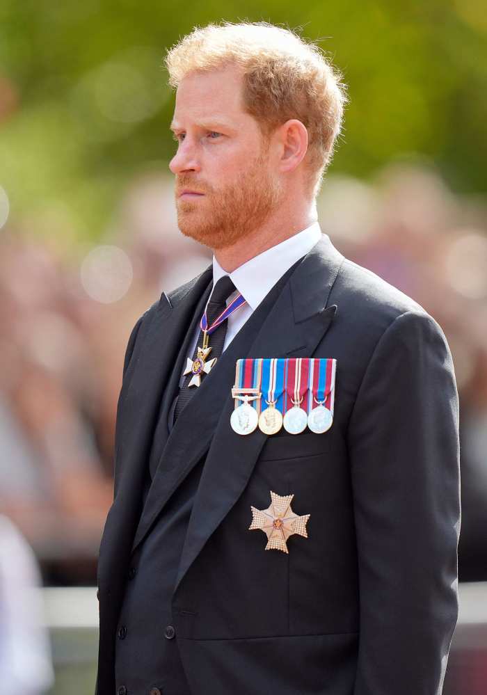 Prince Harry Does Not Wear Military Uniform to Queen Elizabeth II's Funeral Despite Decade of Service