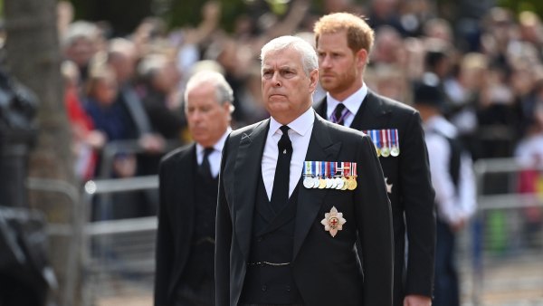 Prince Harry and Prince Andrew Wear Morning Suits Instead of Military Uniforms at Queen Elizabeth II’s Procession