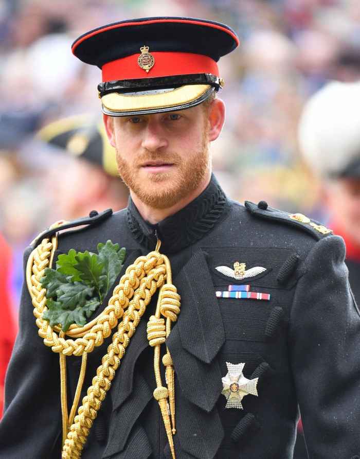 Prince Harry in Uniform Founder's Day Parade