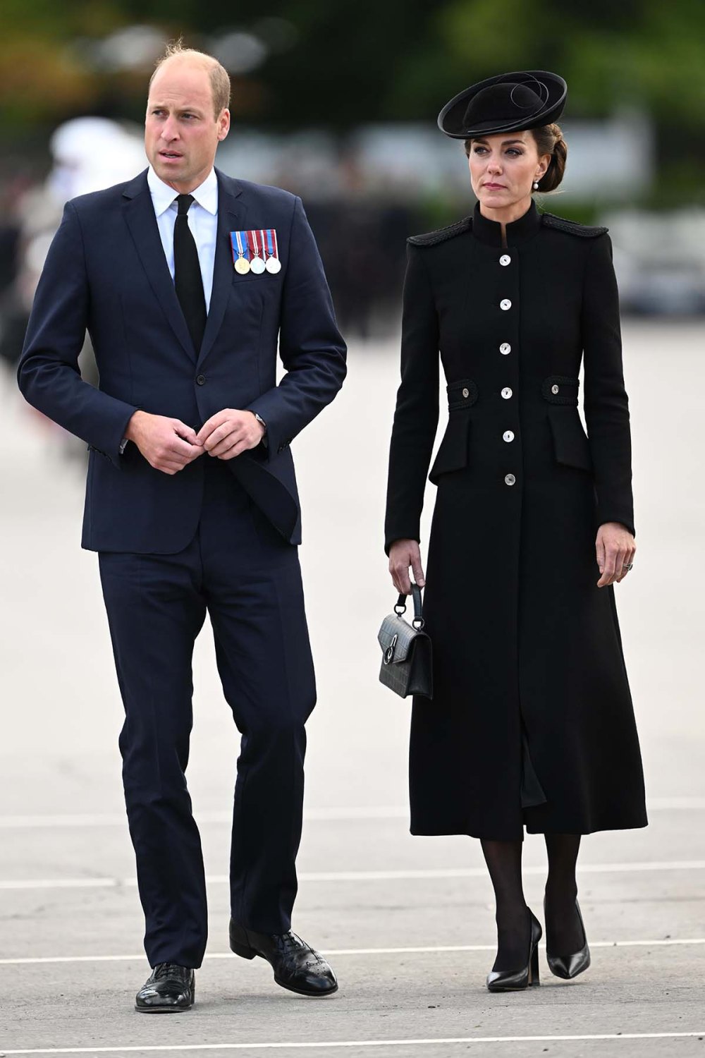 Prince William and Princess Kate Meet With Troops Deployed to Attend Queen Elizabeth II’s Funeral: