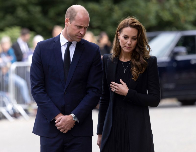 Prince William and Princess Kate View Floral Tributes to Queen Elizabeth II at Sandringham Estate Feature
