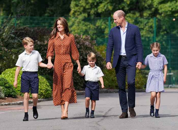 The three children of Prince William and Princess Kate received new royal titles after the accession of King Charles III