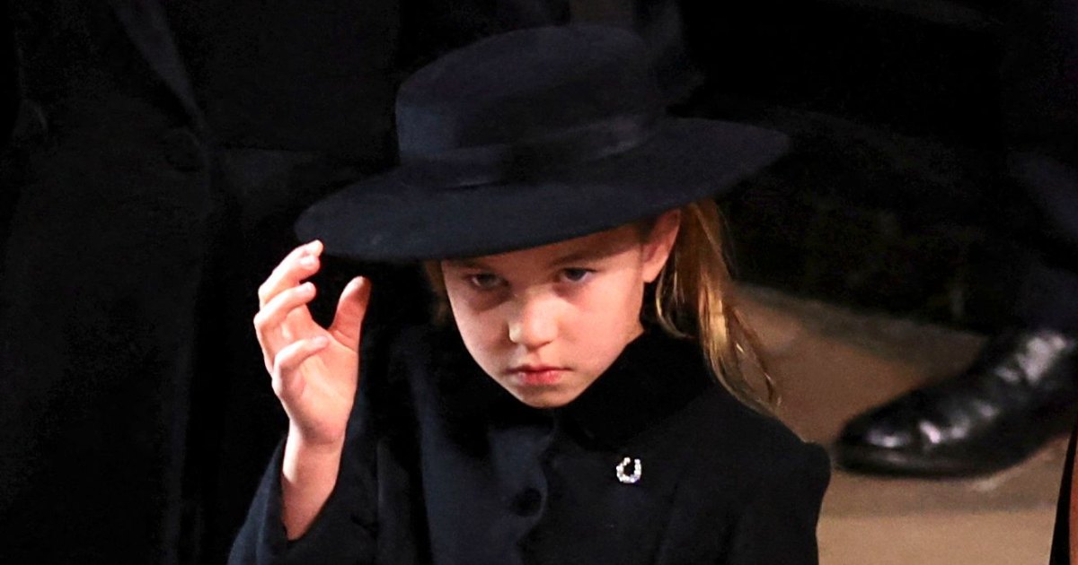 princess charlotte funeral dress 20 pictures of Princess Charlotte attending her late great grandmothers funeral Queen Elizabeth II #princesscharlotte #charlotteelizabethdiana #fyp