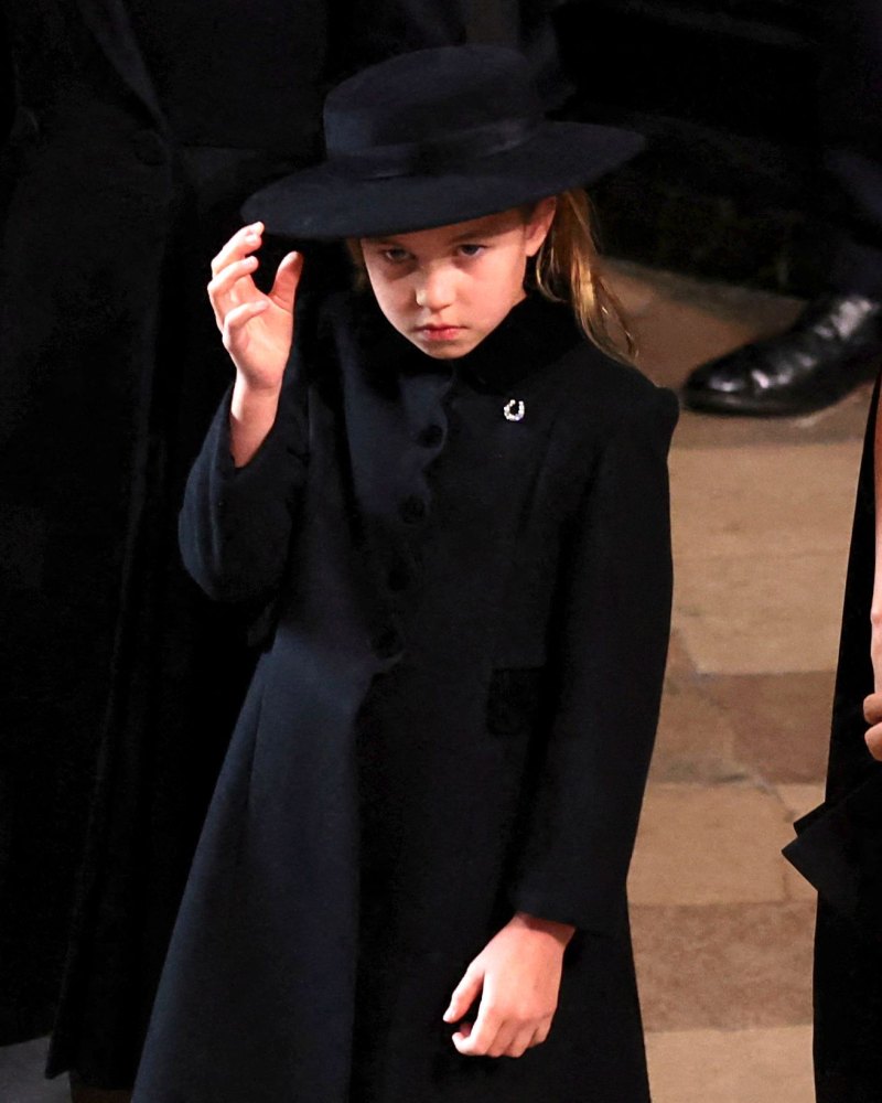 Princess Charlotte Sweetly Paid Homage to Great-Grandmother Queen Elizabeth II With Brooch at Funeral