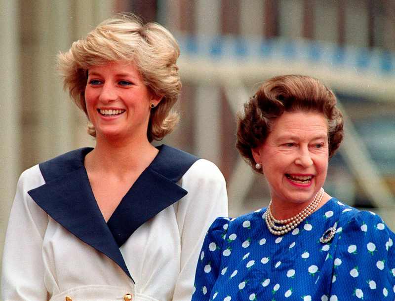 1987 Princess Diana and Queen Elizabeth II's Ups and Downs Through the Years
