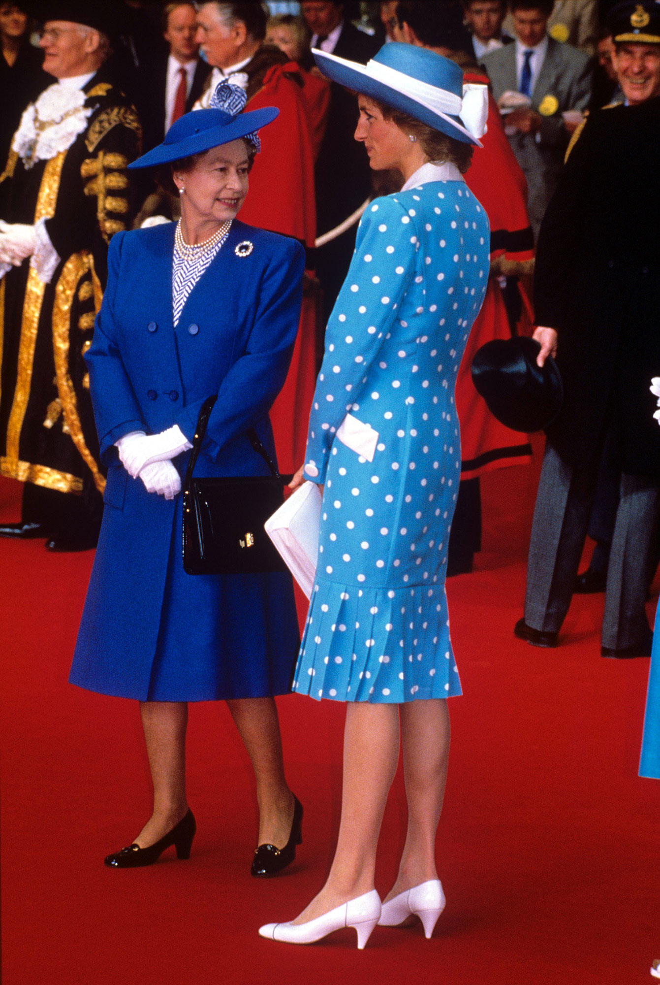 Princess Diana And Queen Elizabeth Iis Ups And Downs