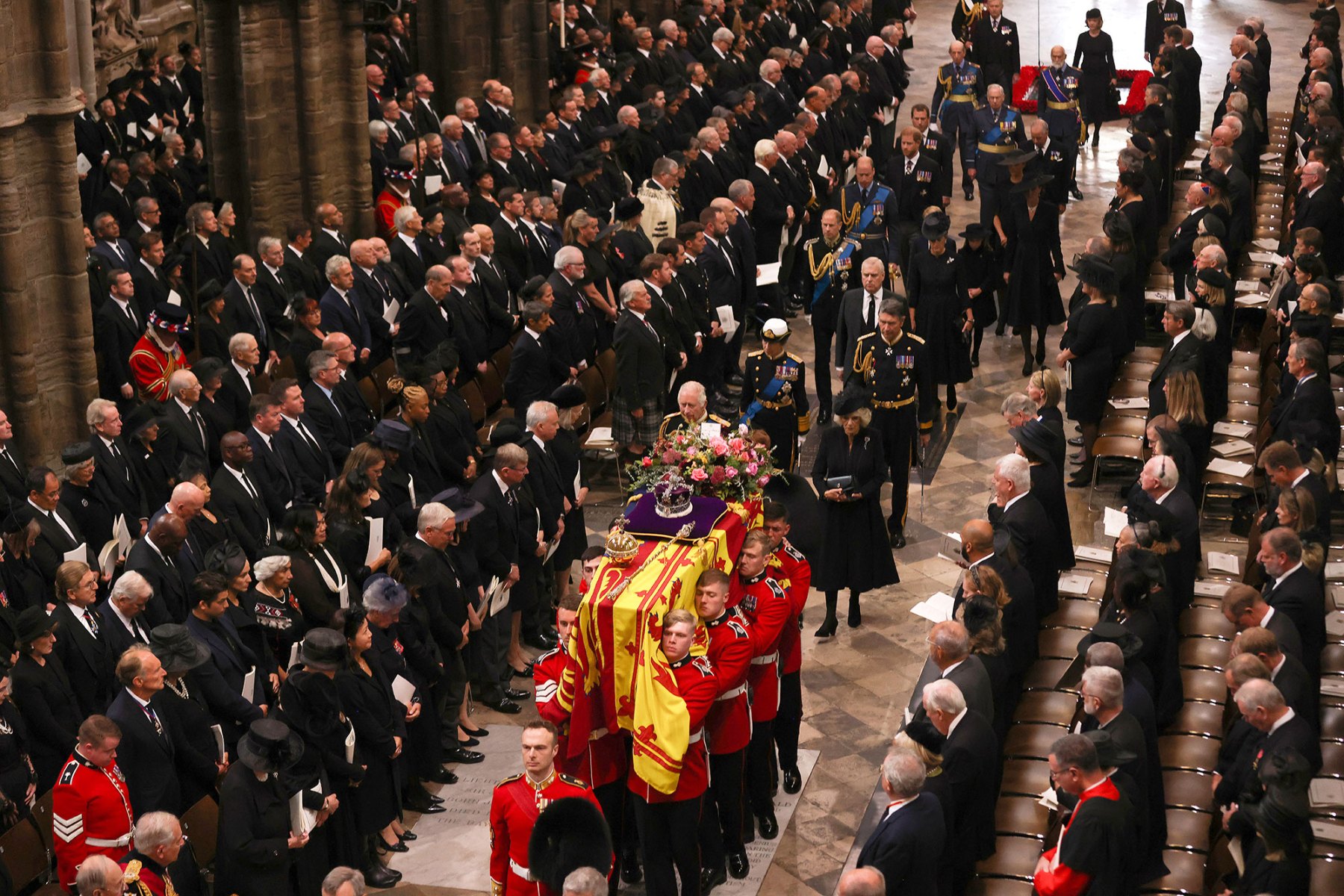 Princess Diana's Brother Charles Spencer Attends Queen's Funeral | Us