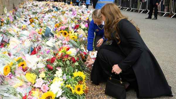 Princess Kate Chooses Little Girl to Lay Corgi Toy Tribute at Sandringham