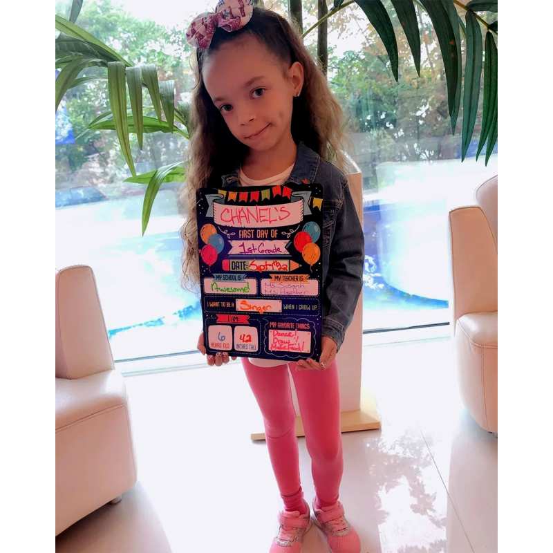 Proud Parents Ice T and Coco Send Daughter Chanel Off to 1st Grade