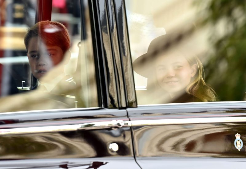 Queen Camilla, Princess Kate Arrives With Kids to Queen Elizabeth II's Funeral 5