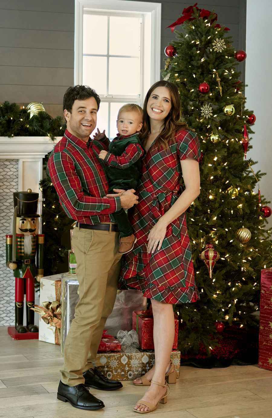 So Cute! Mandy Moore Stars in Holiday Ad With Husband Taylor, Son Gus: Pics