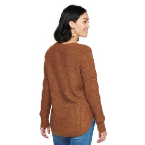 Sonoma Goods For Life® Cozy Wave-Stitch Crewneck Sweater