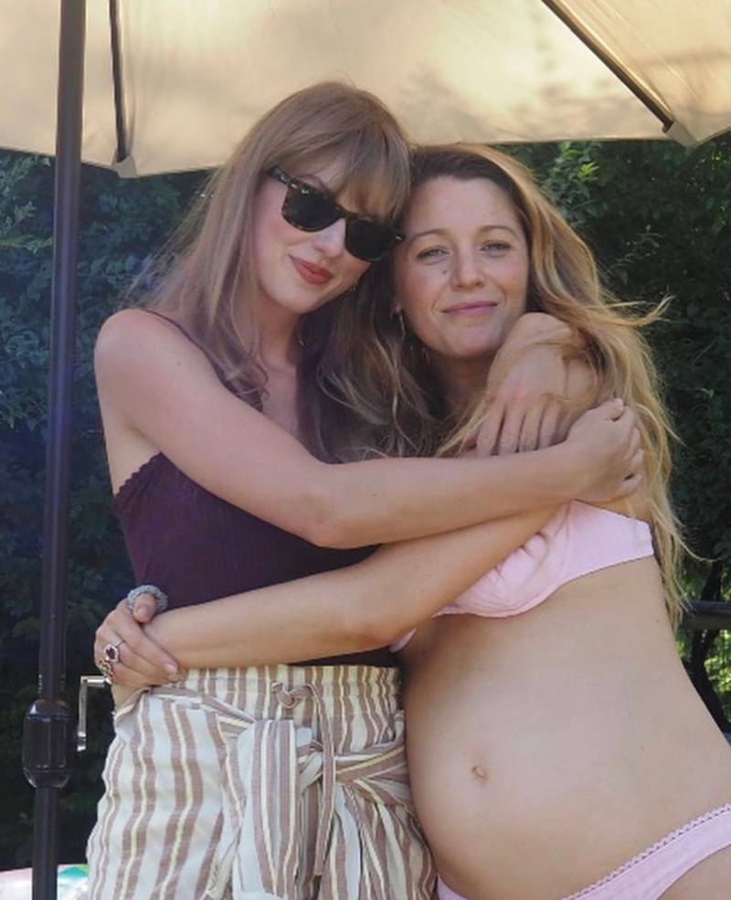 Taylor Swift and pregnant Blake Lively
