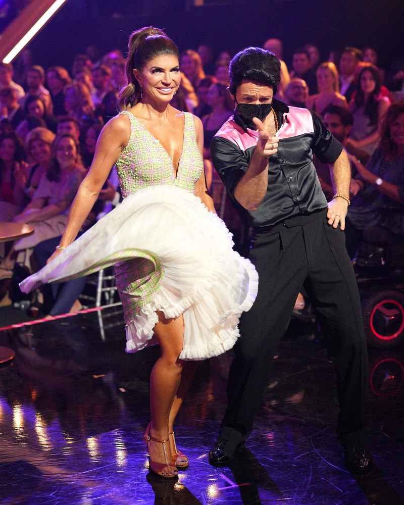 Teresa Giudice and Pasha Pashkov Dancing With the Stars Contestants Battle It Out on Elvis Night