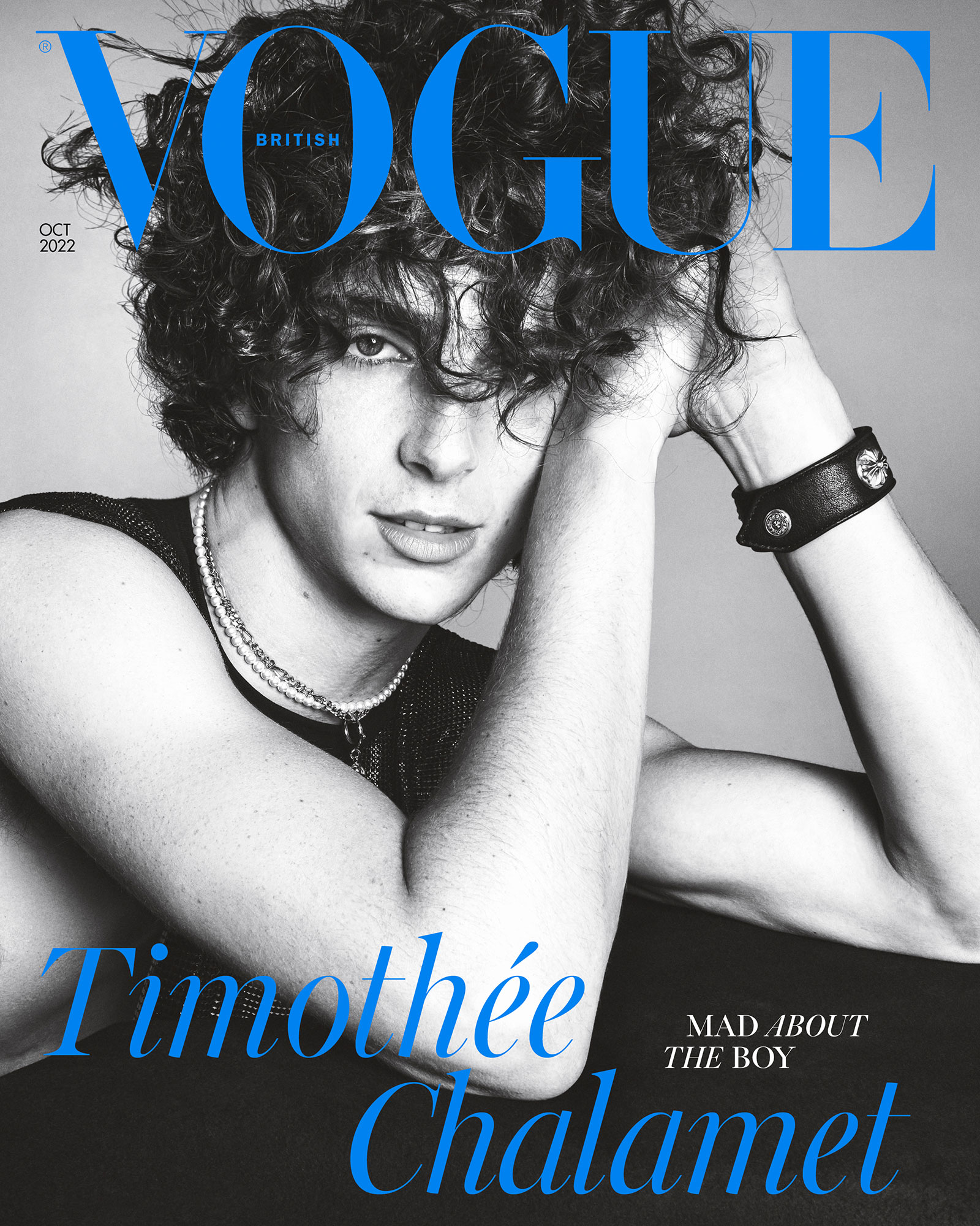 Timothee Chalamet First Man to Cover British Vogue Solo image