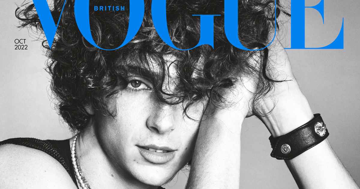 Timothee Chalamet: First Man to Cover 'British Vogue' Solo