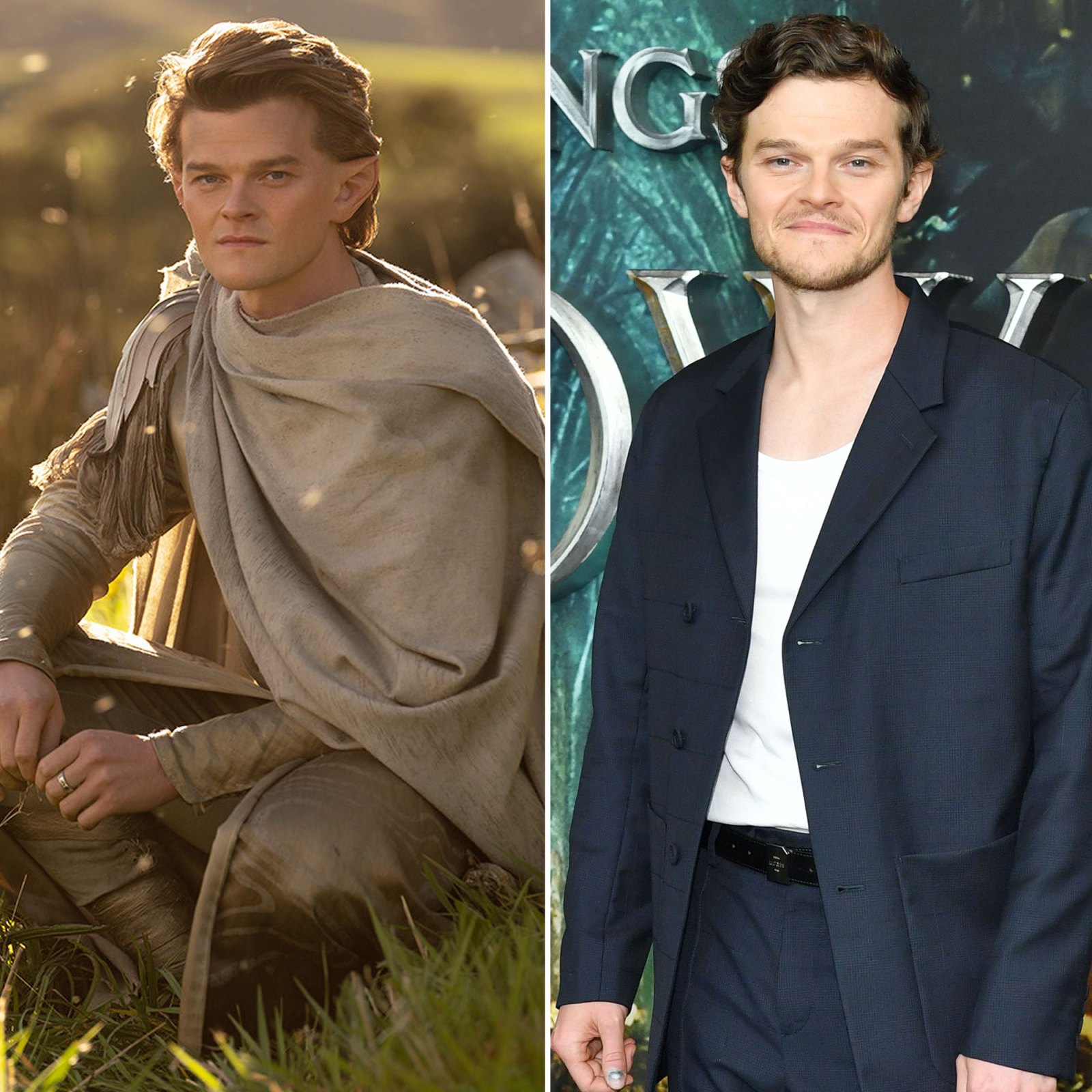 What Lord Rings The Rings Power Cast Looks Like Off Screen Robert Aramayo