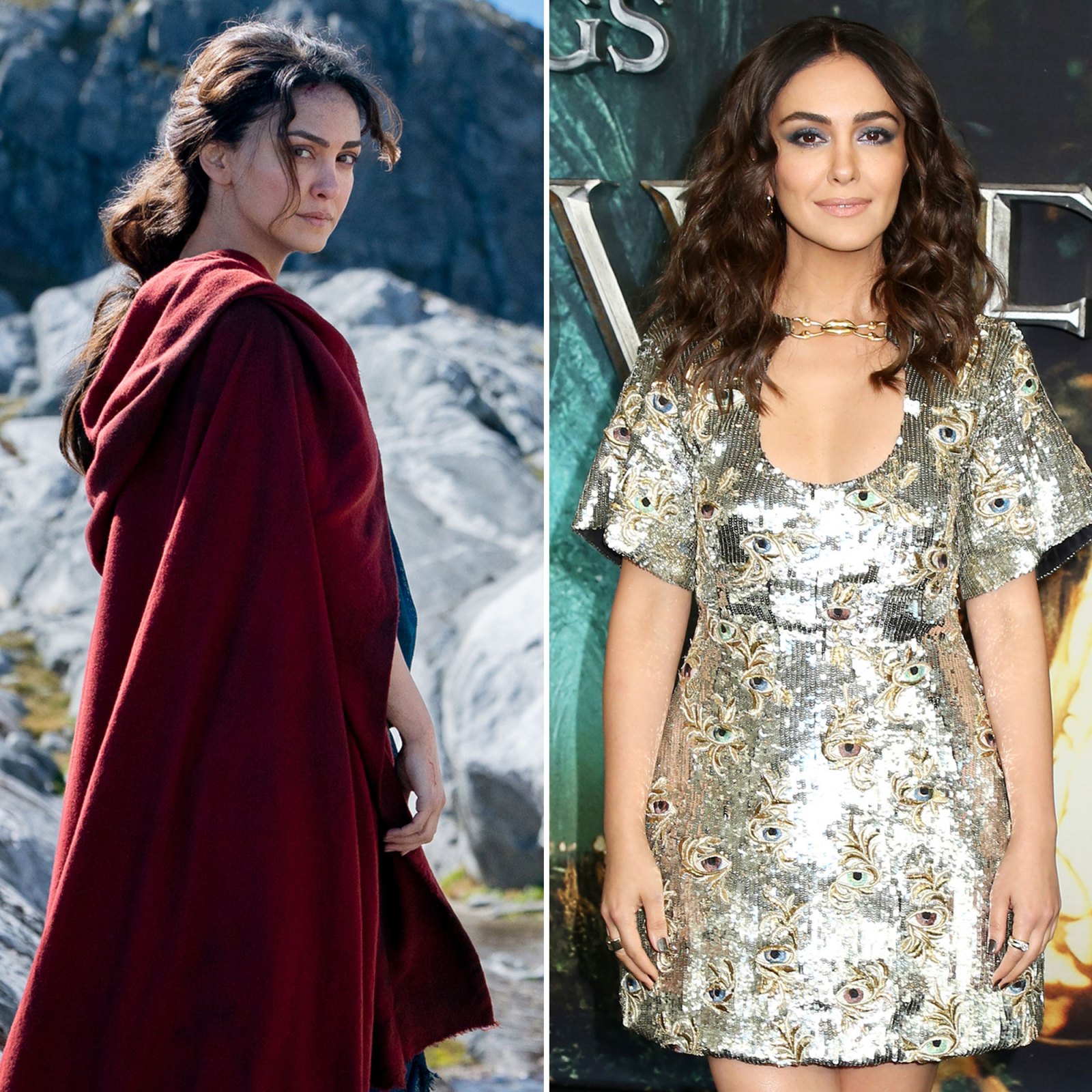 What Lord Rings The Rings Power Cast Looks Like Off Screen Nazanin Boniadi