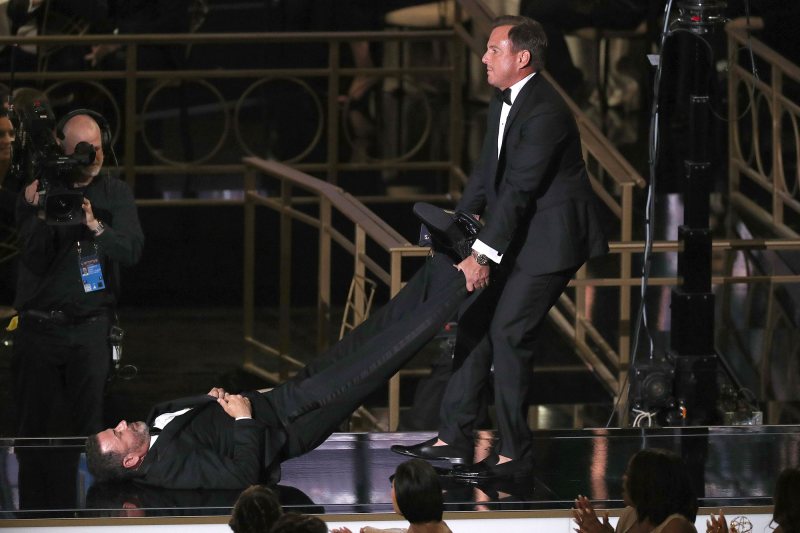 Will Arnett and Jimmy Kimmel What You Didn't See On TV Emmys 2022