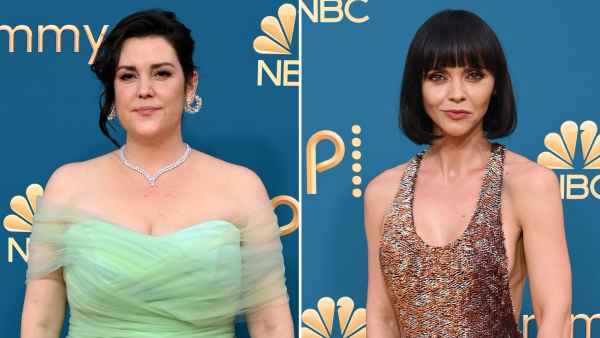 Yellowjackets Stars Melanie Lynskey and Christina Ricci Stun on 2022 Emmy Awards Red Carpet