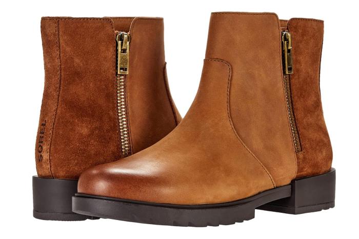 chestnut Sorel boots